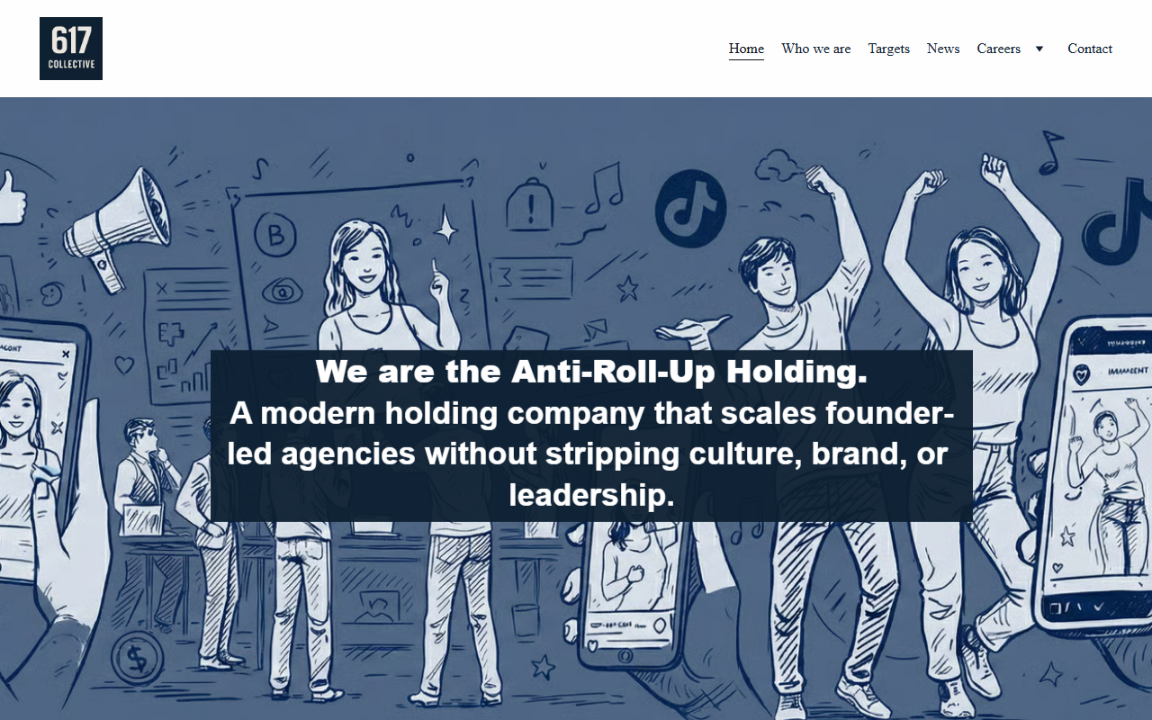 617collective.com screenshot