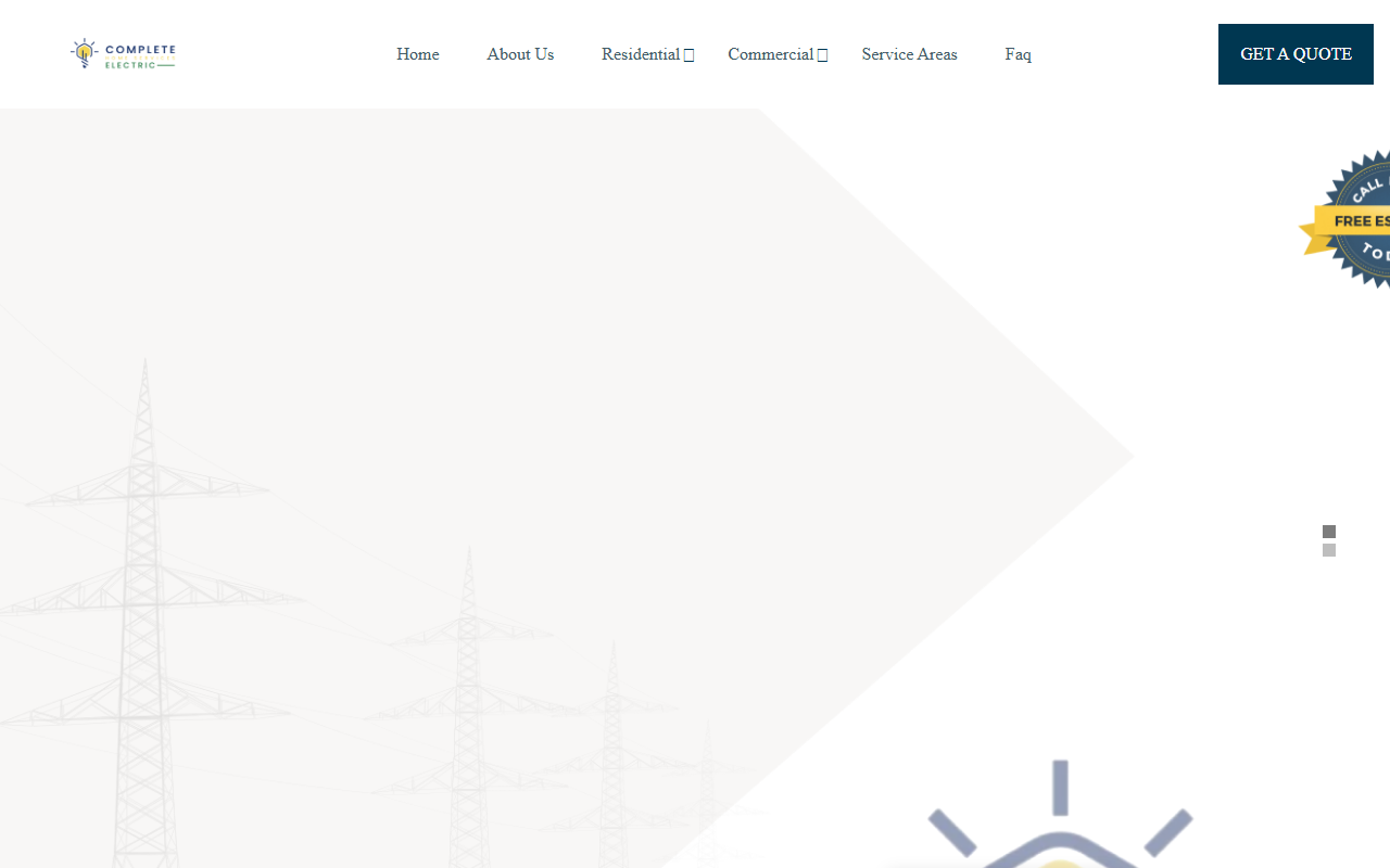 617electrical.com screenshot