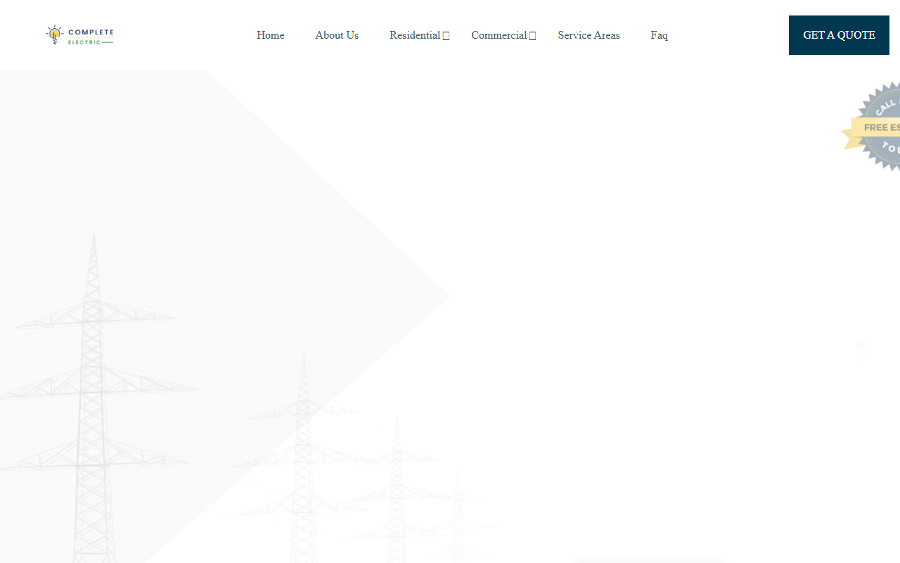617electrician.com screenshot