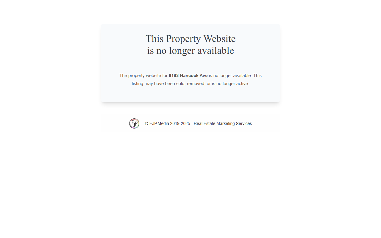6183hancockave.com screenshot