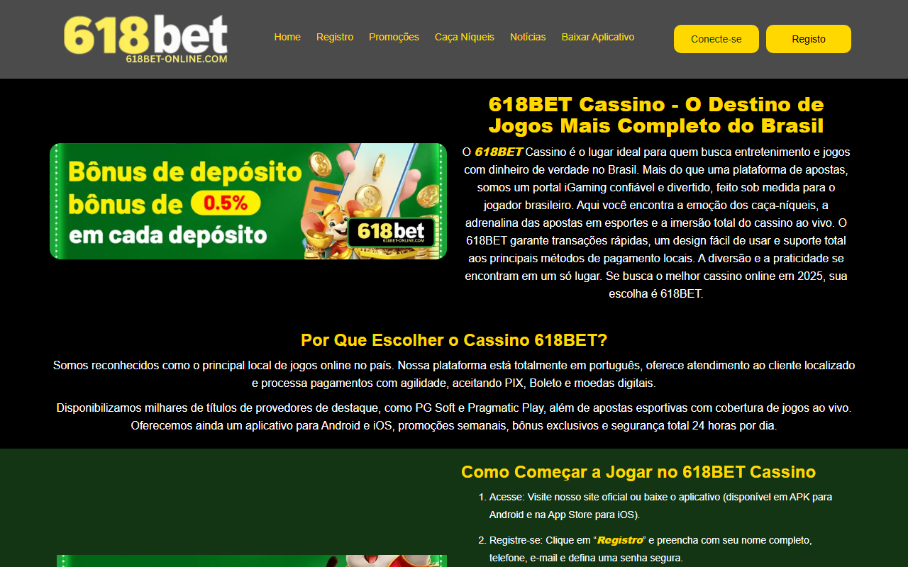 618bet-online.com screenshot