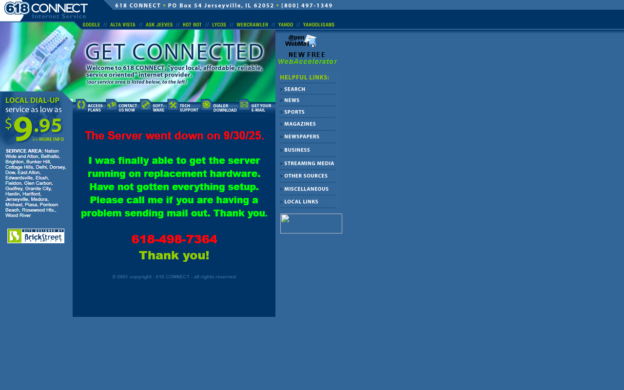 618connect.com screenshot