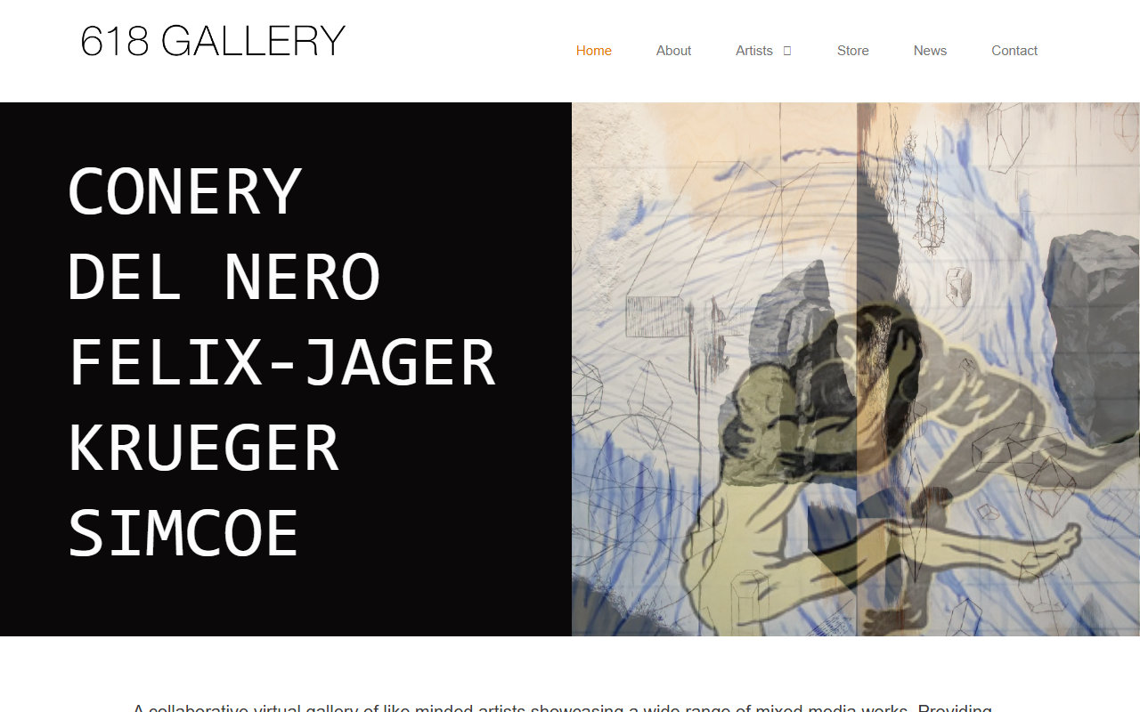 618gallery.com screenshot