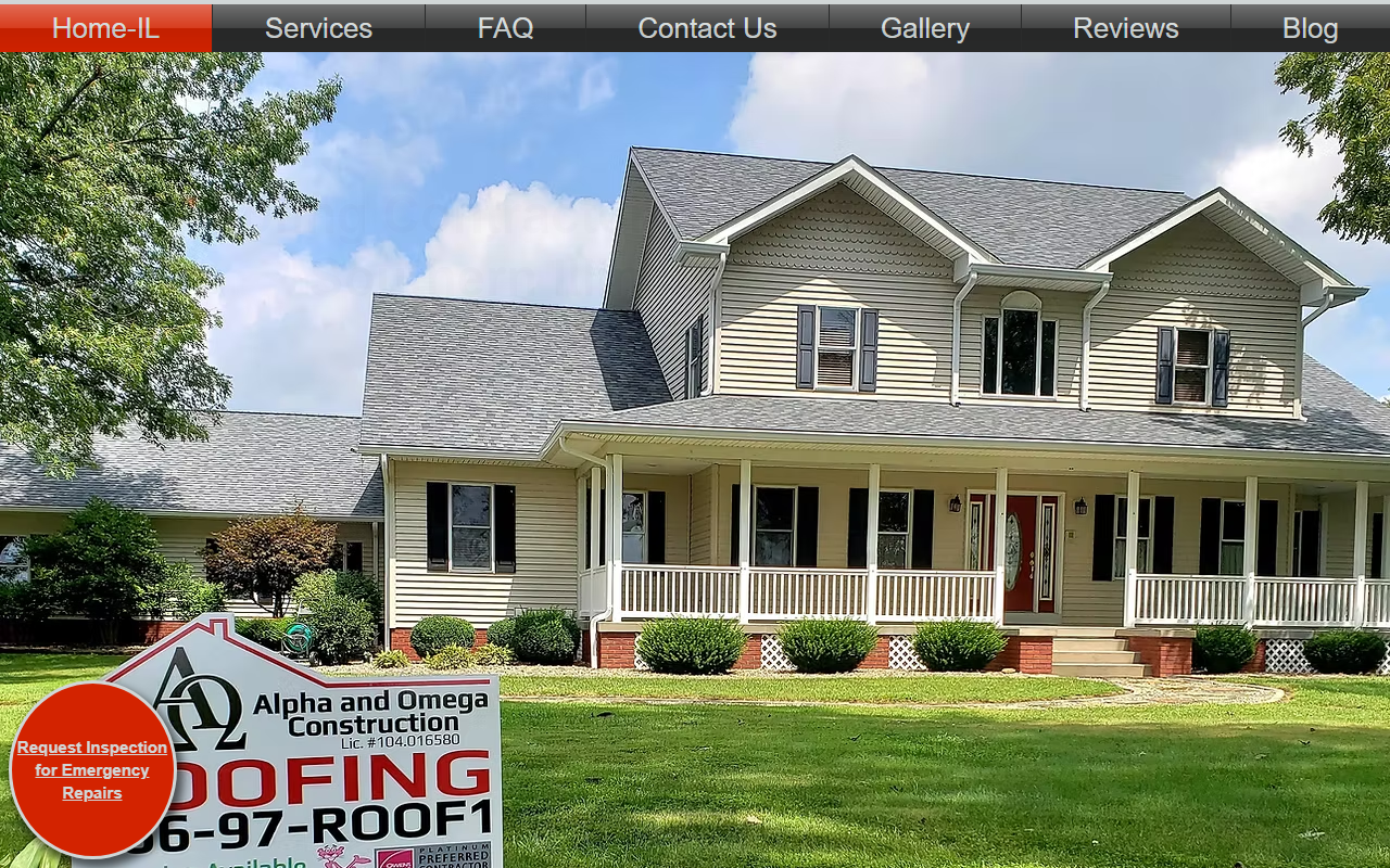618roofing.com screenshot