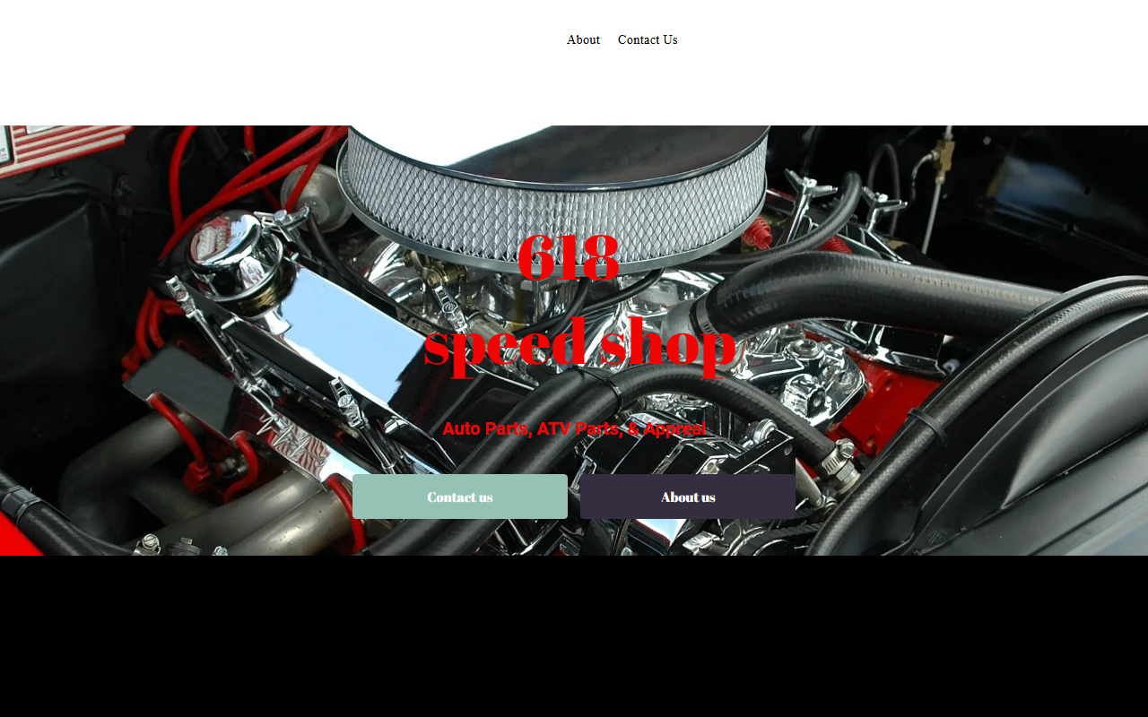 618speedshop.com screenshot