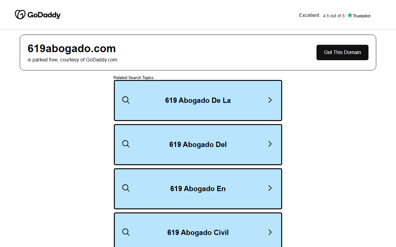 619abogado.com screenshot