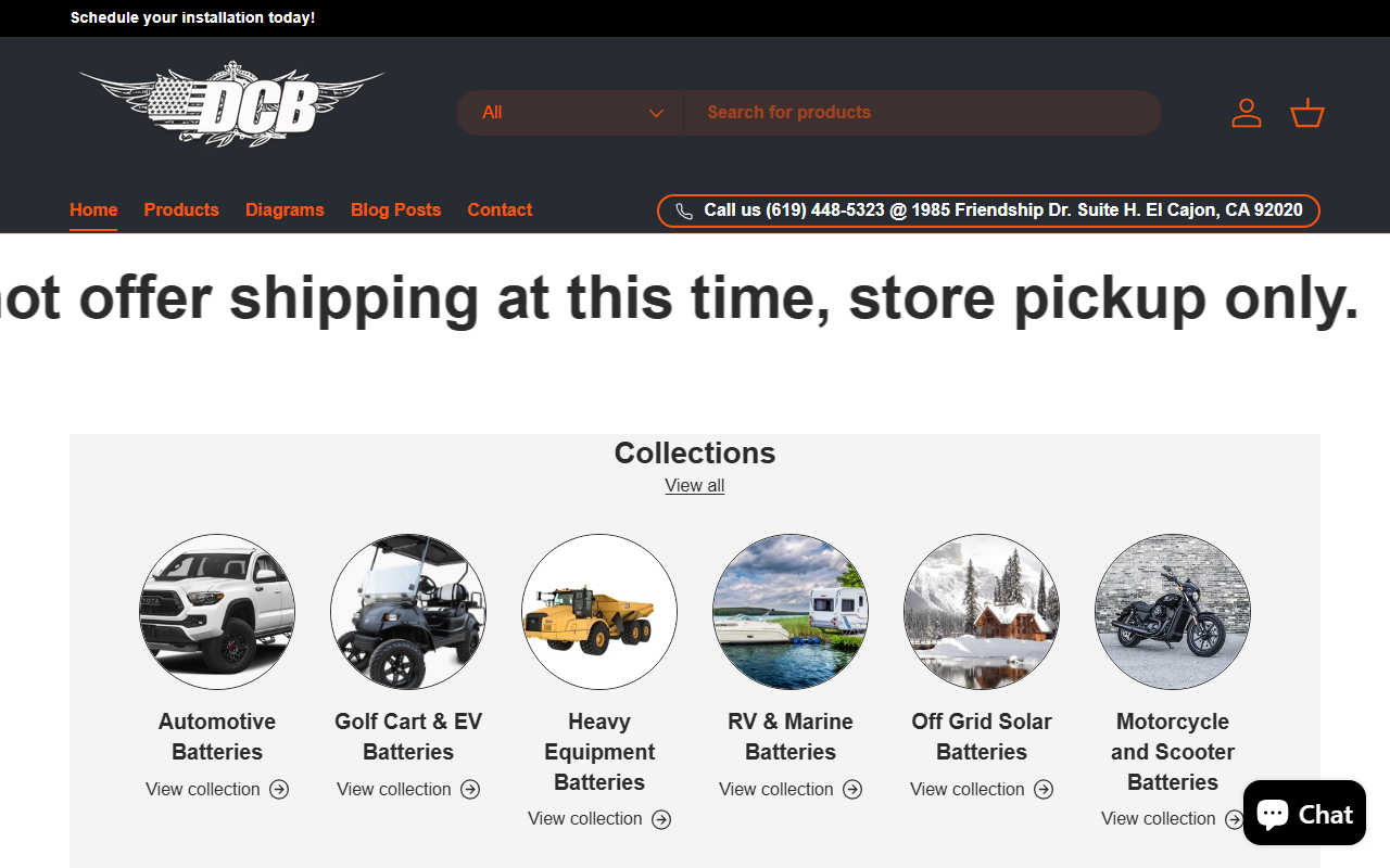 619battery.com screenshot