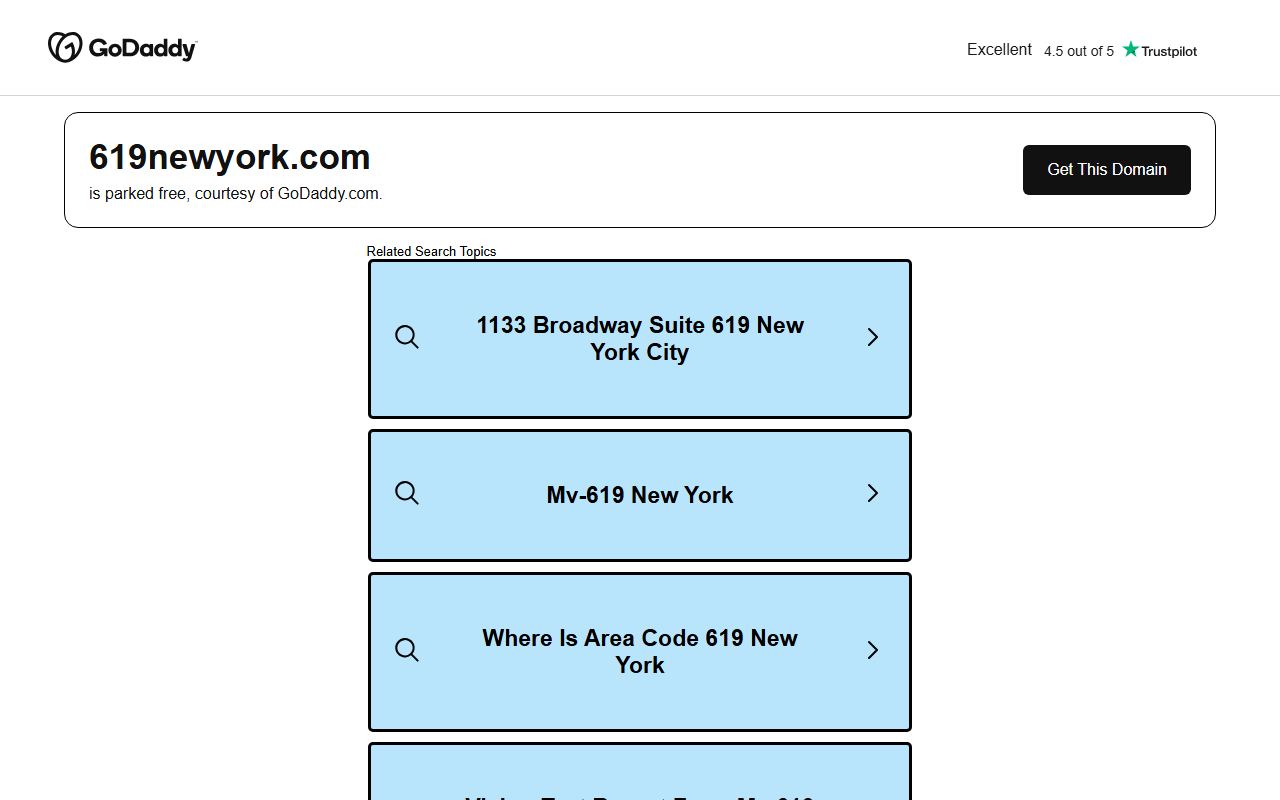 619newyork.com screenshot