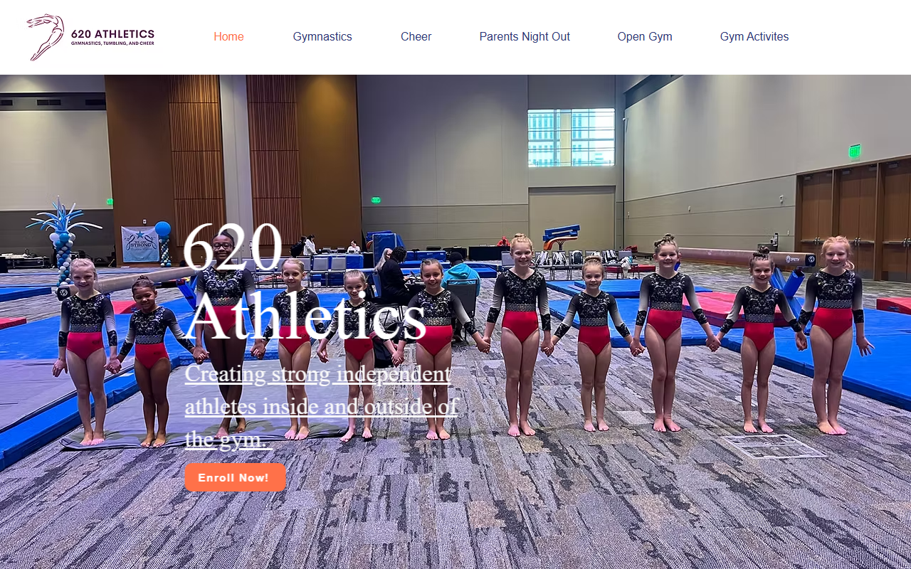 620athletics.com screenshot