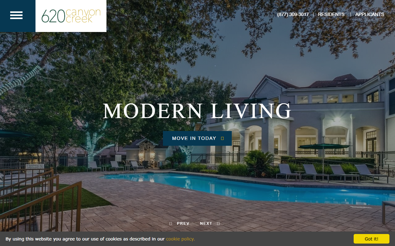 620canyoncreek.com screenshot