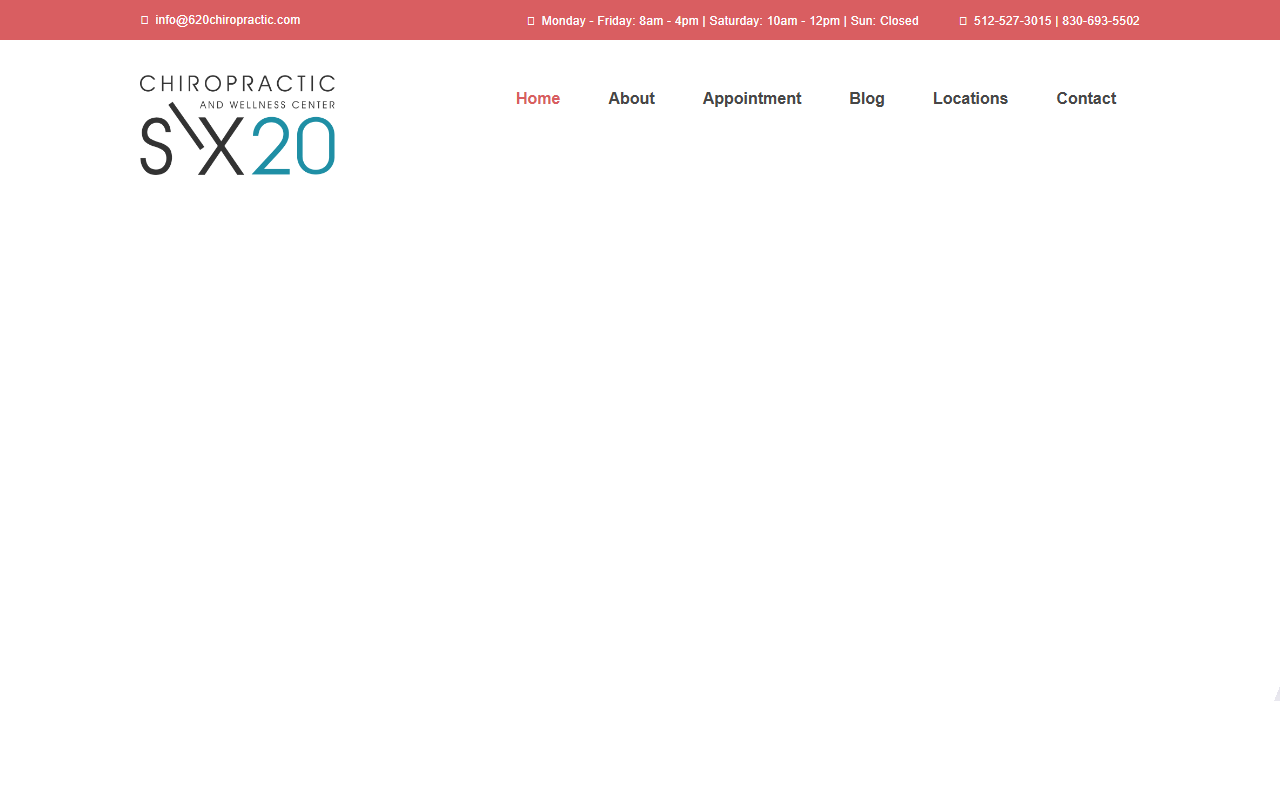 620chiropractic.com screenshot