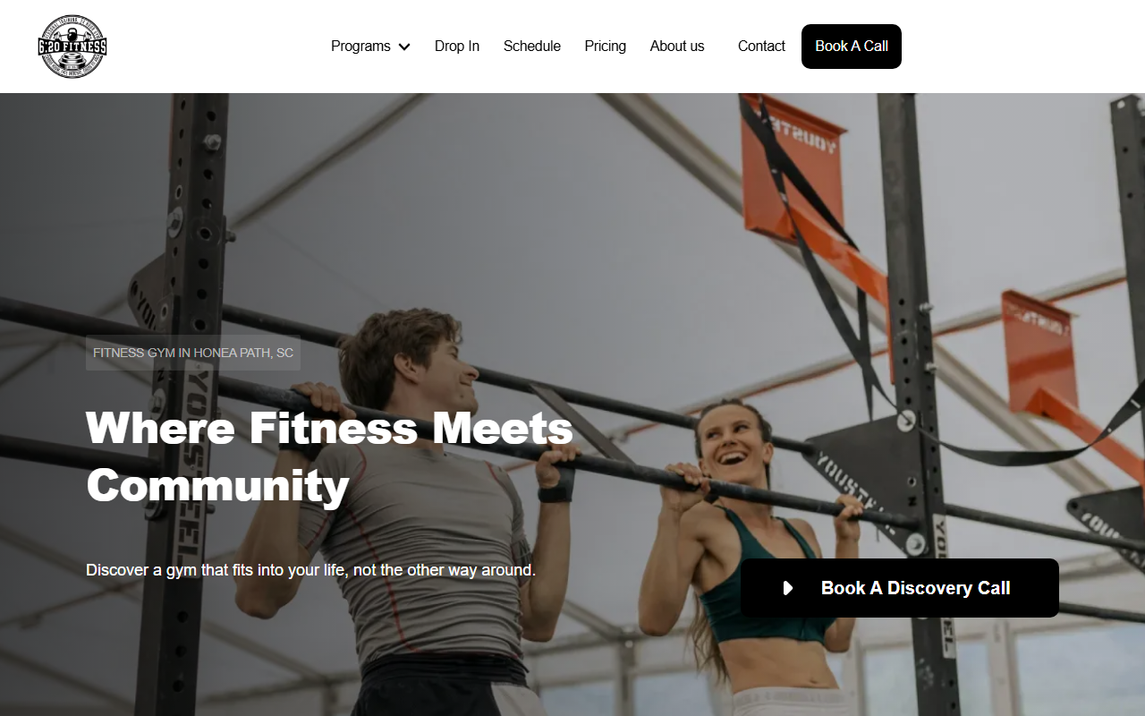 620fitness.com screenshot