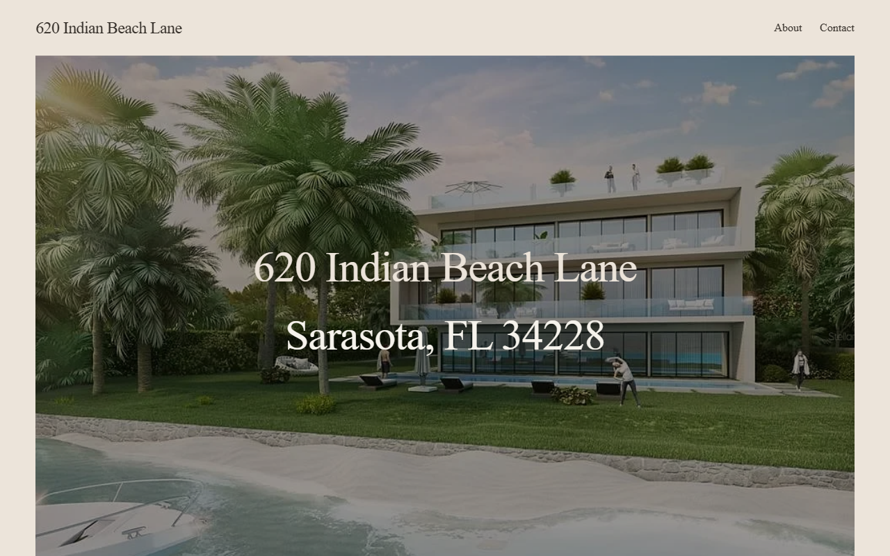 620indianbeach.com screenshot