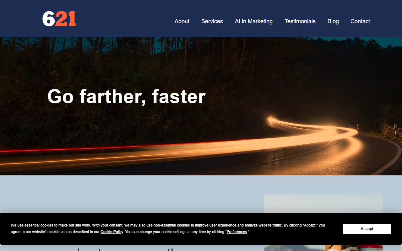 621consulting.com screenshot