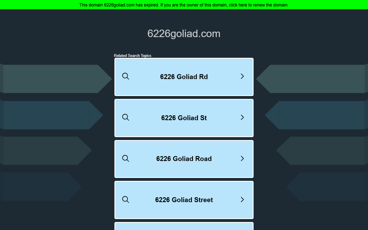 6226goliad.com screenshot