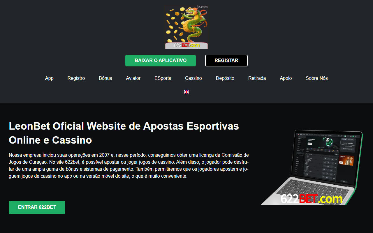 622betbaixar.com screenshot
