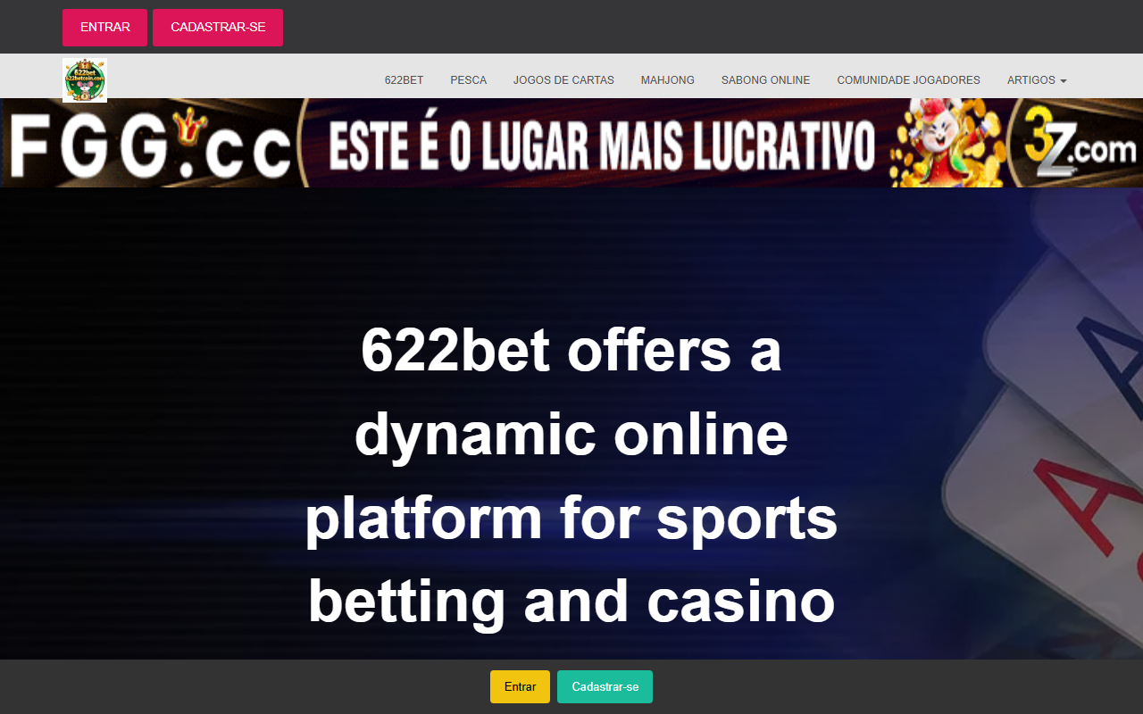 622betcoin.com screenshot
