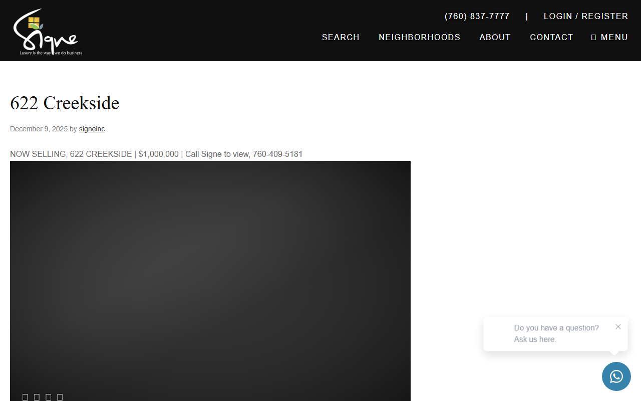 622creekside.com screenshot