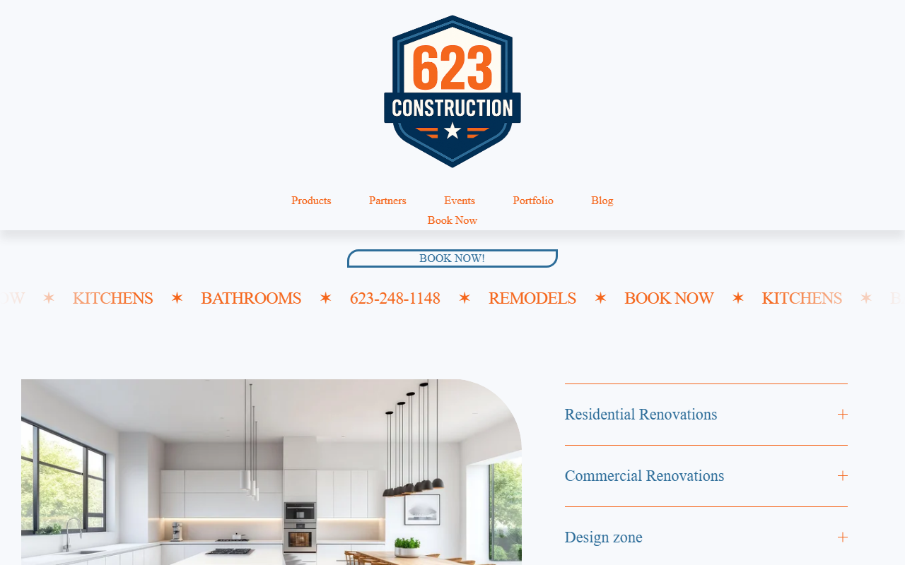 623construction.com screenshot
