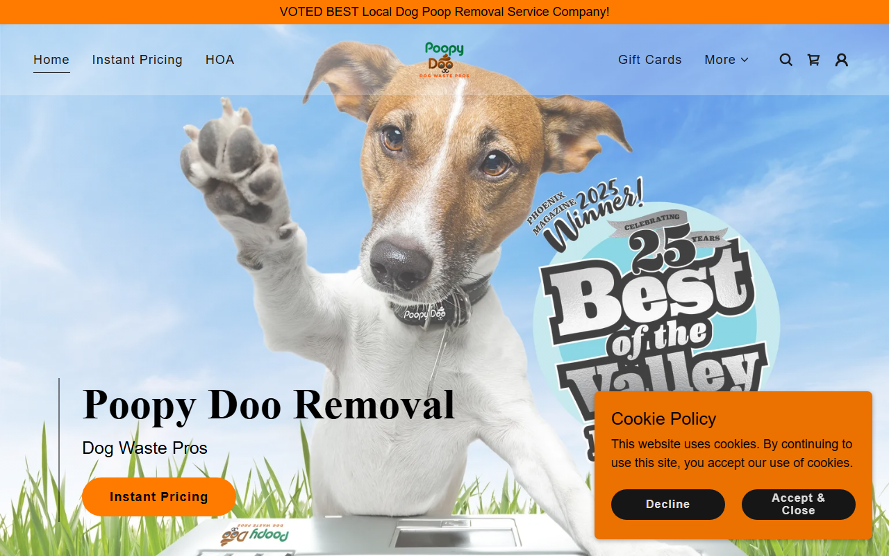623dogpoop.com screenshot