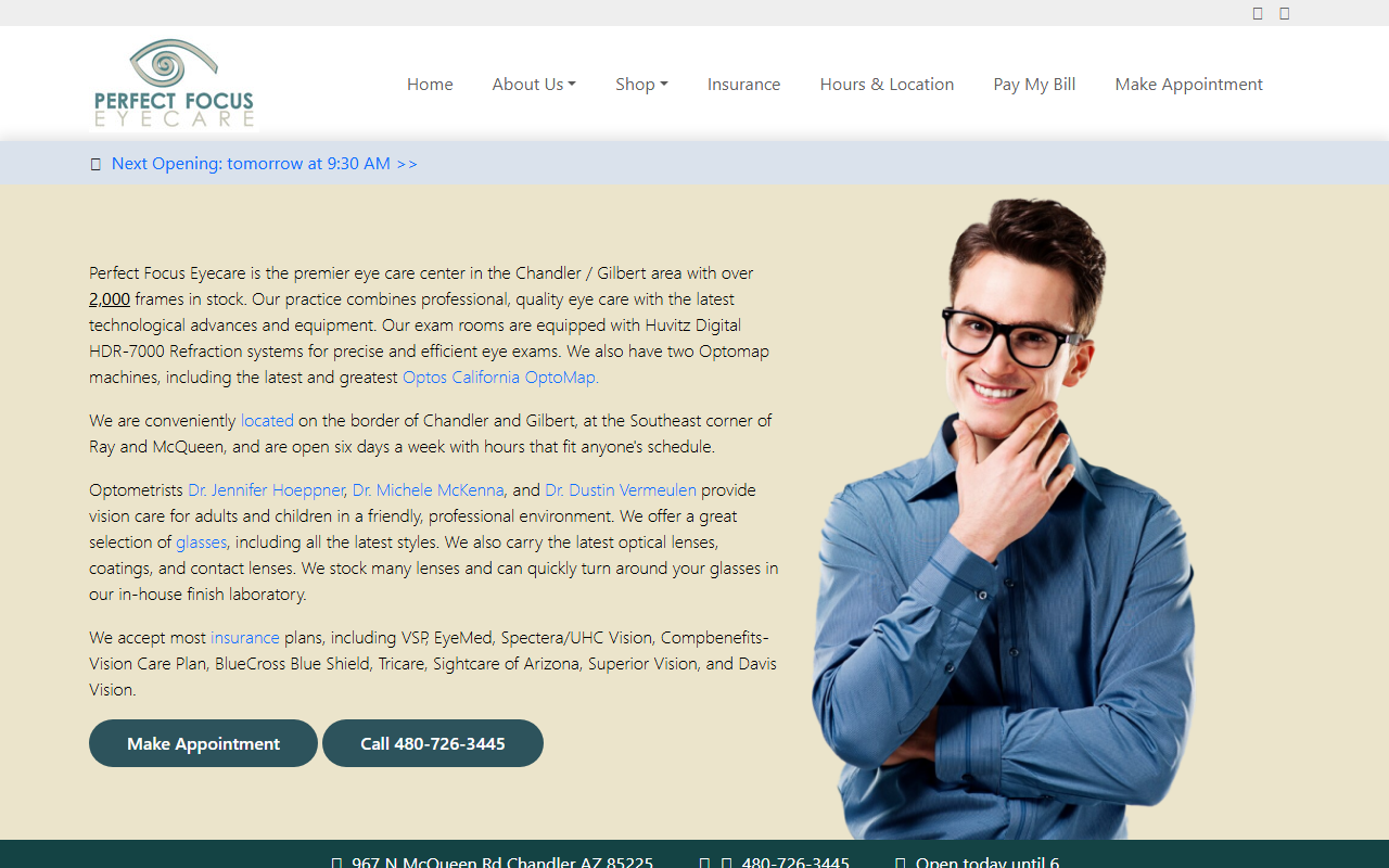 623eyecare.com screenshot