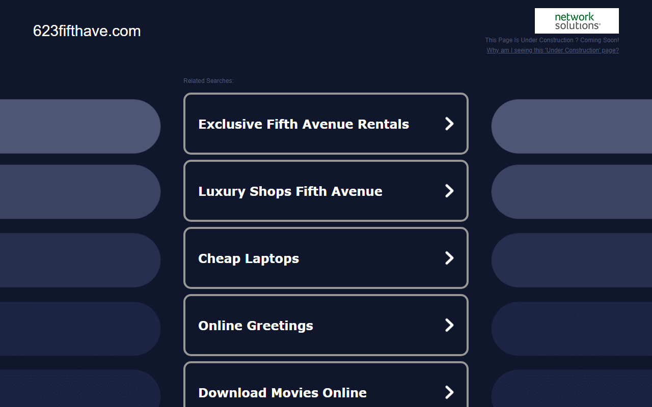 623fifthave.com screenshot