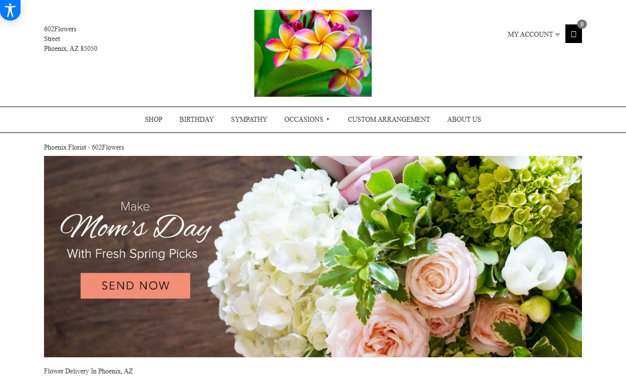 623flowers.com screenshot