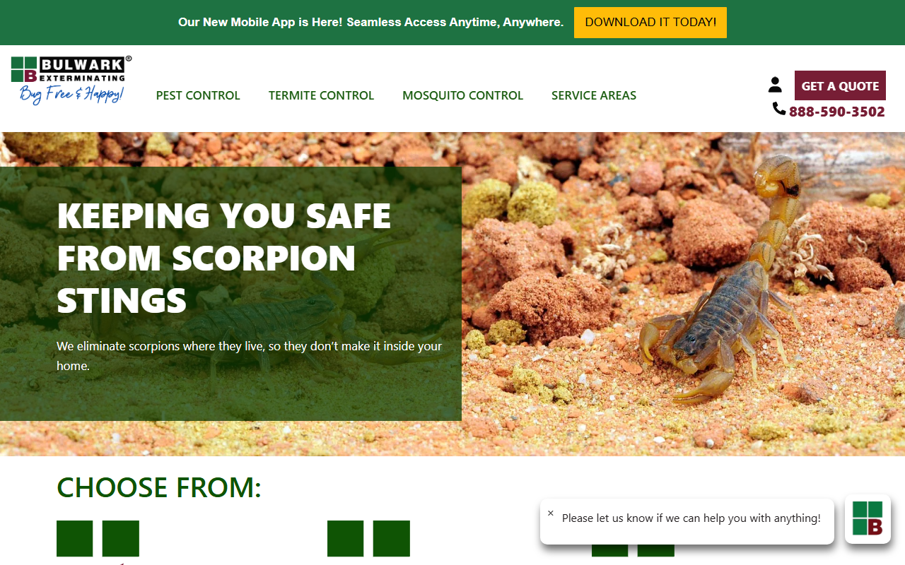 623scorpion.com screenshot