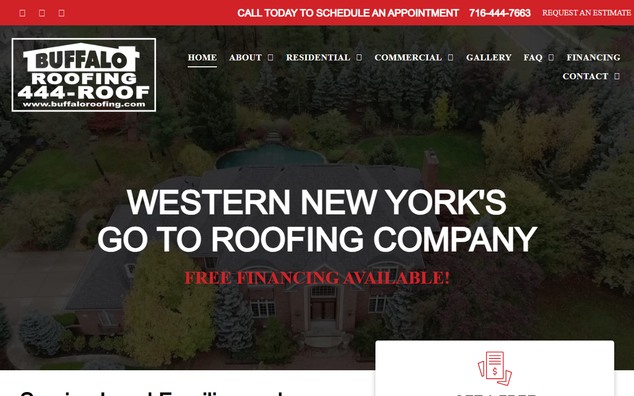 624roofing.com screenshot