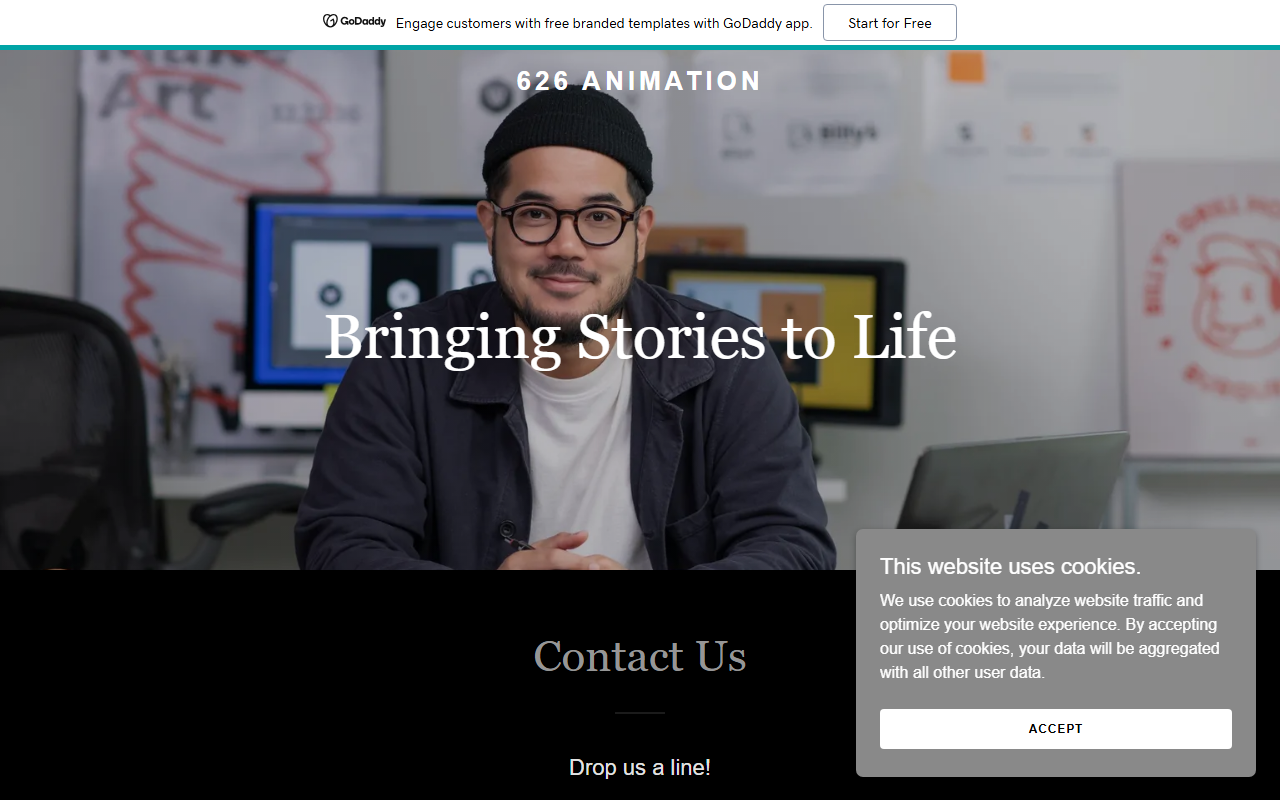 626animation.com screenshot