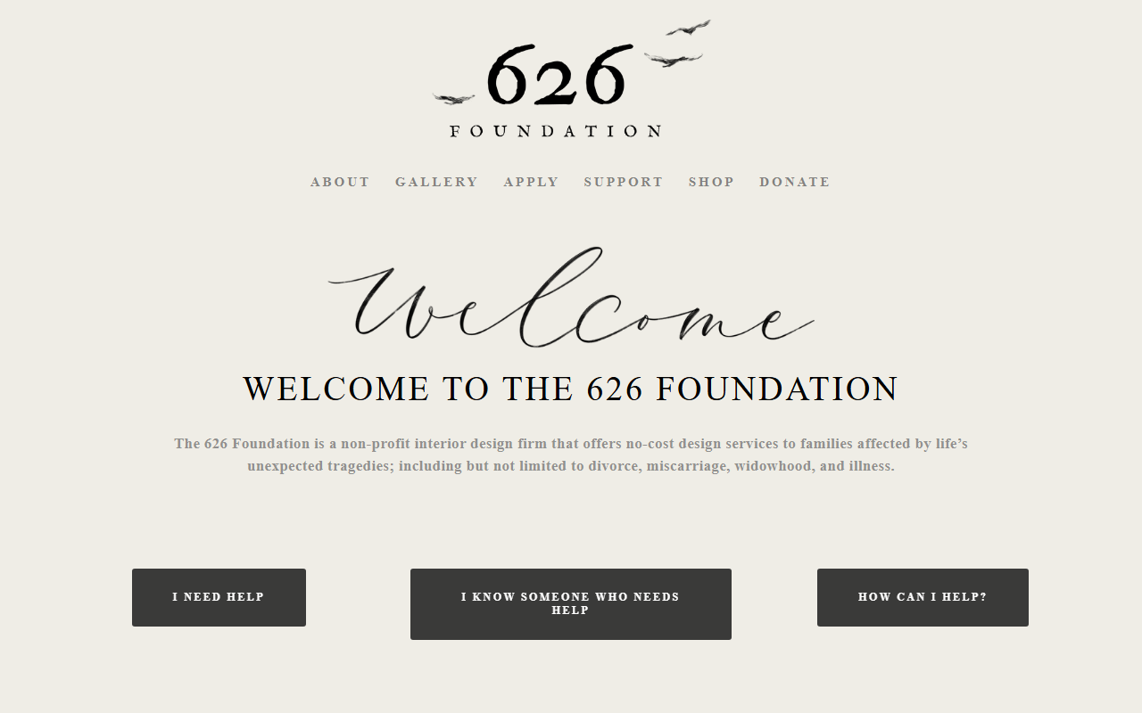 626foundation.com screenshot