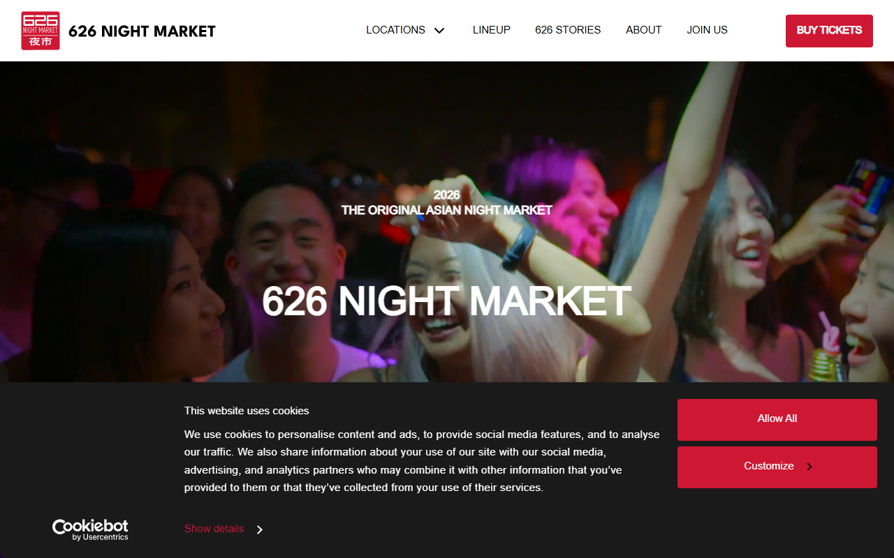 626nightmarket.com screenshot