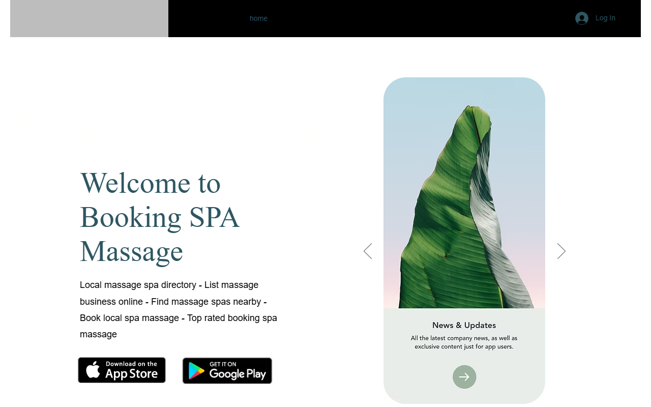 626spamassage.com screenshot