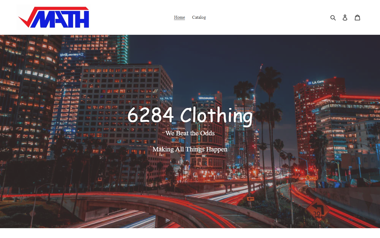6284clothing.com screenshot
