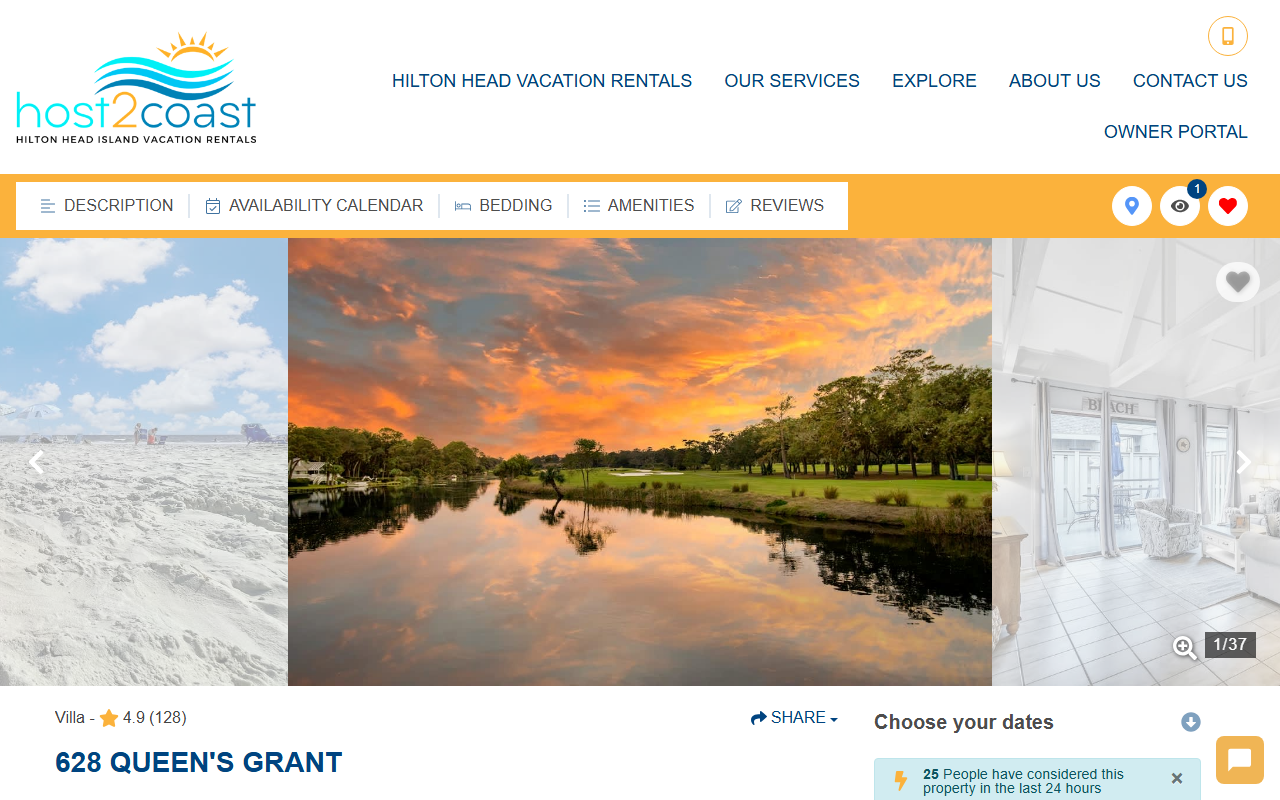 628queensgrant.com screenshot