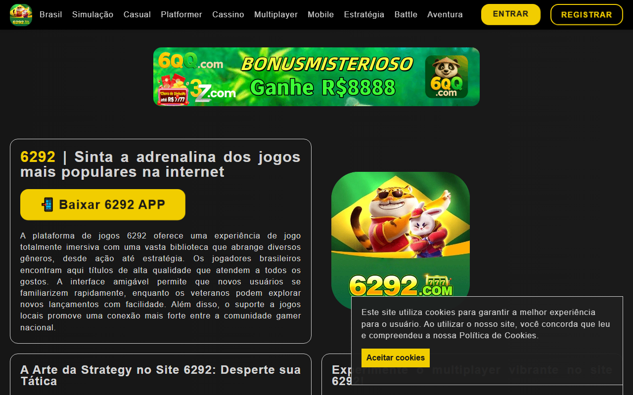 6292logins.com screenshot