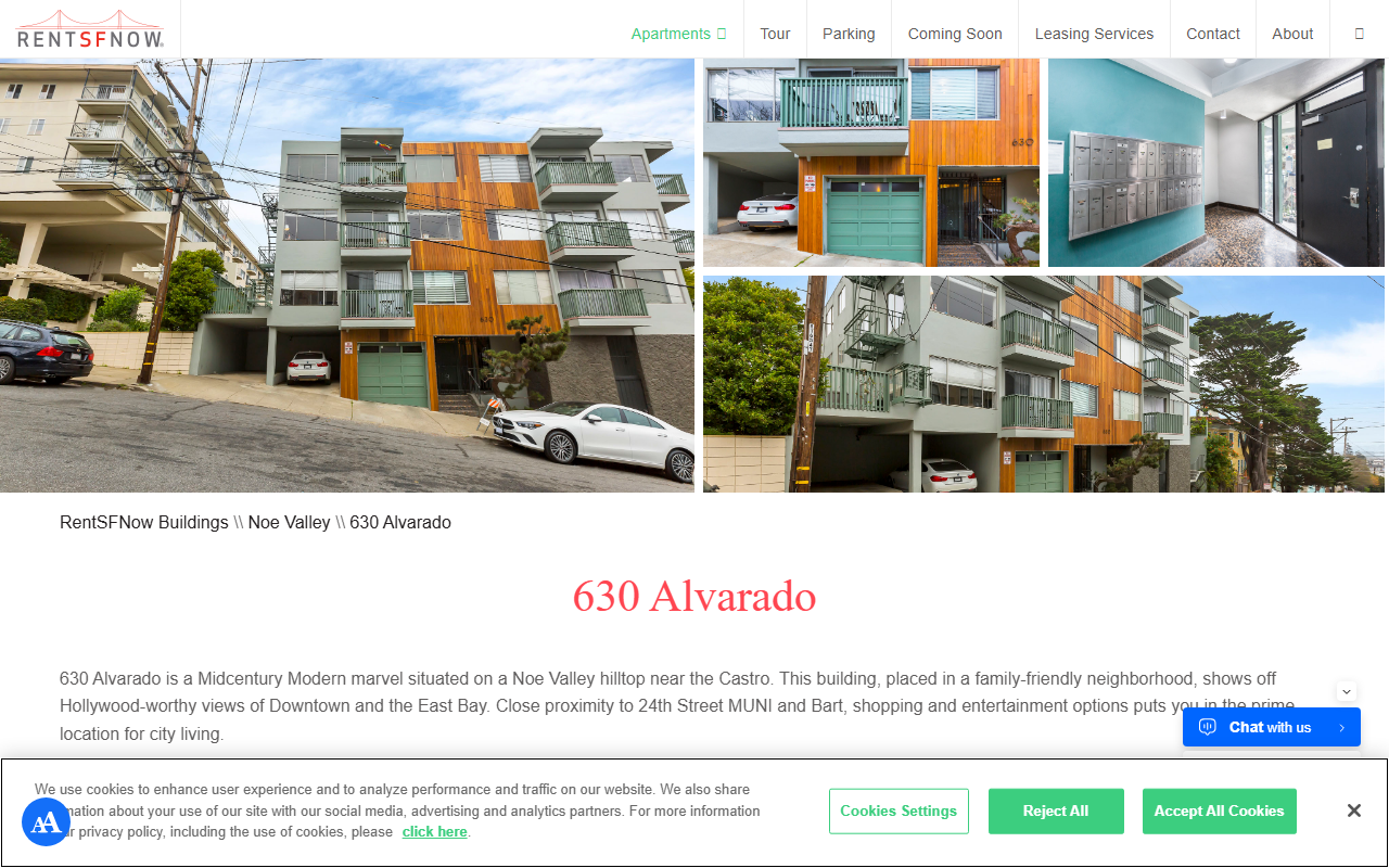 630alvarado.com screenshot