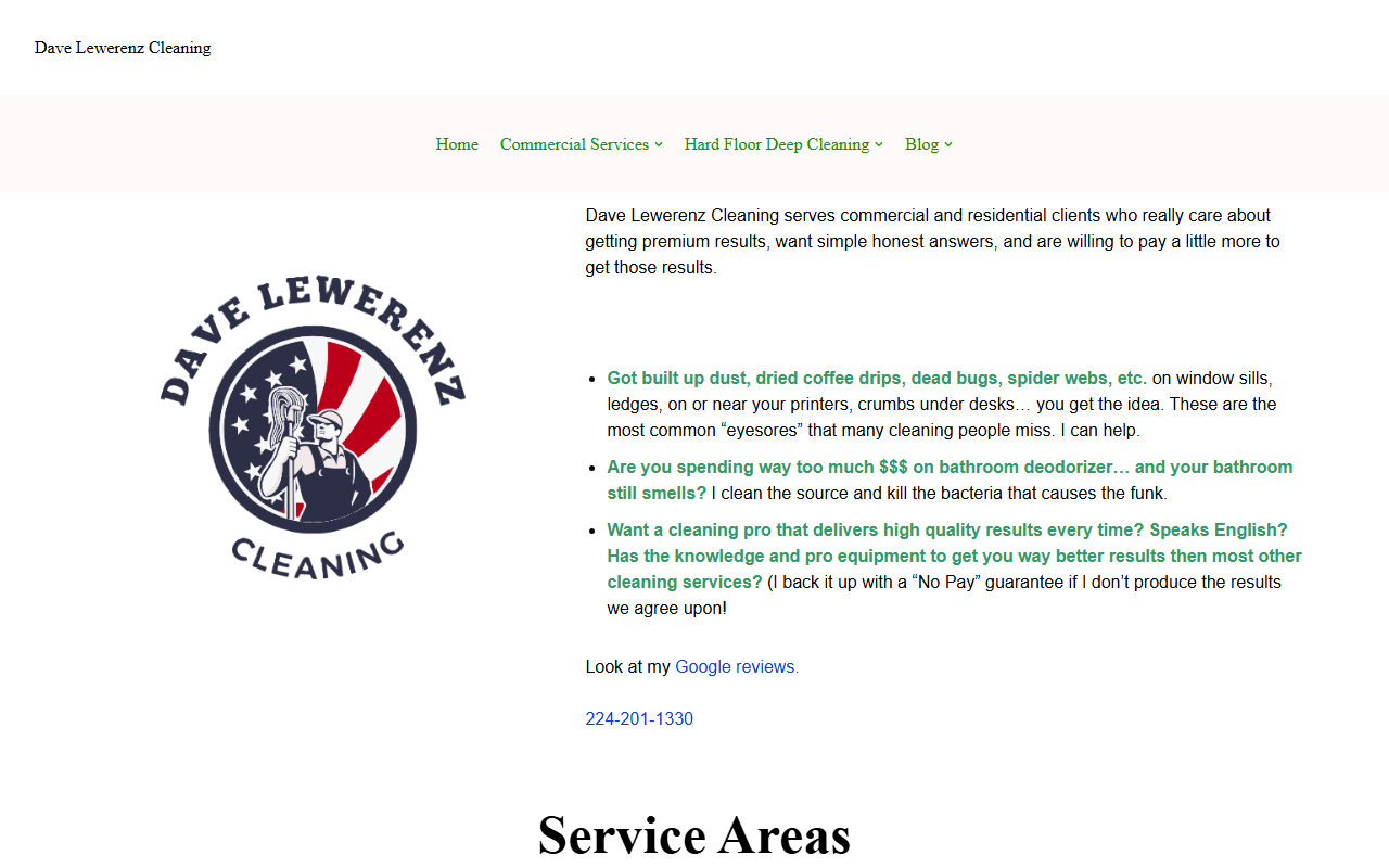630cleaning.com screenshot