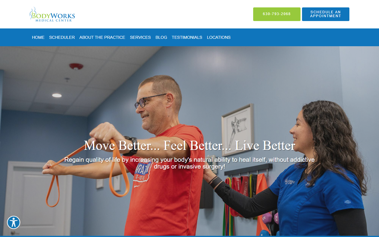 630neckpain.com screenshot