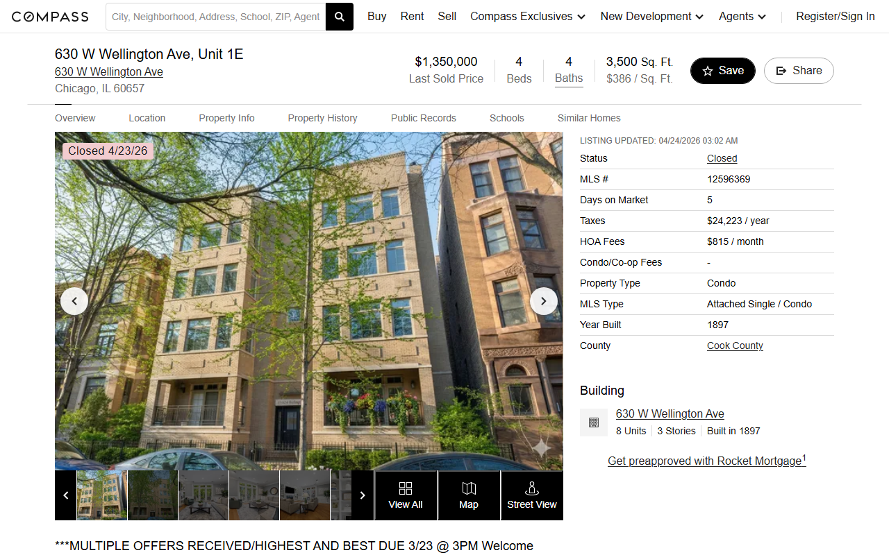 630wellington.com screenshot