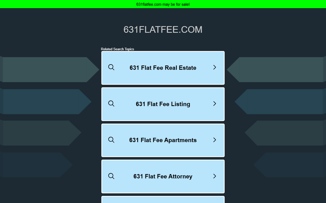 631flatfee.com screenshot