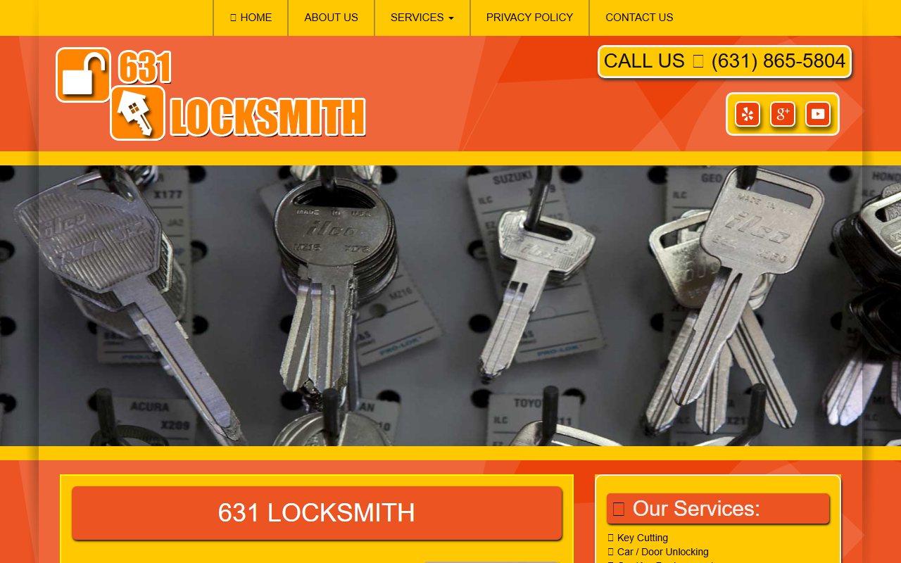 631locksmith.com screenshot