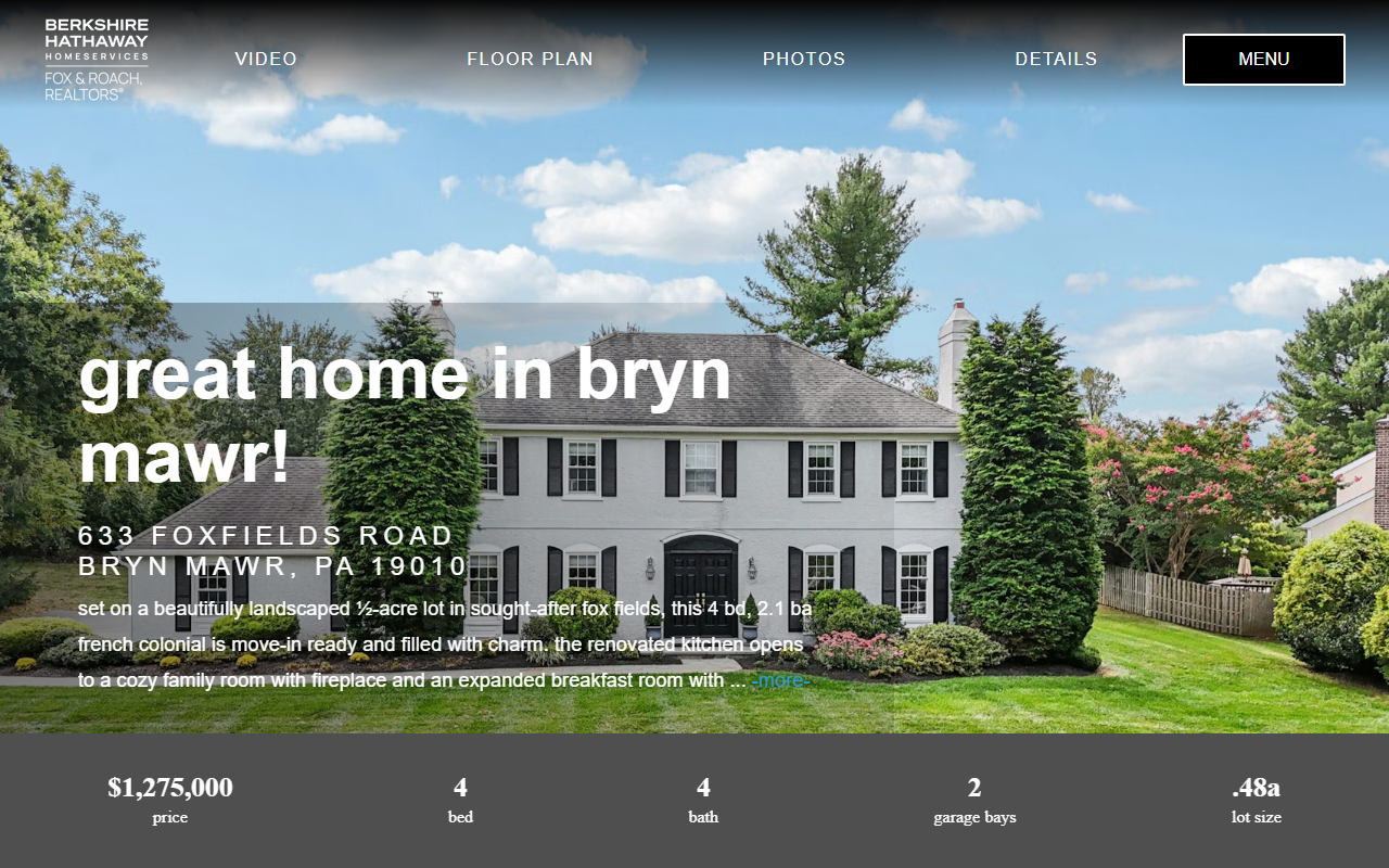 633foxfields.com screenshot