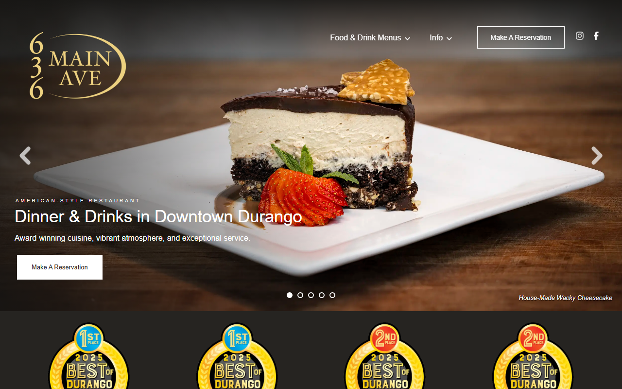 636catering.com screenshot