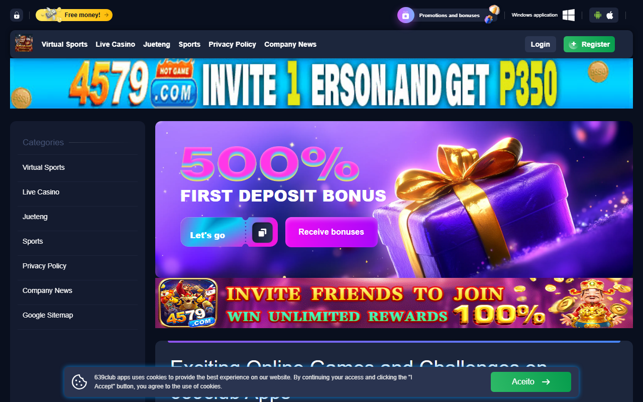 639clubapps.com screenshot