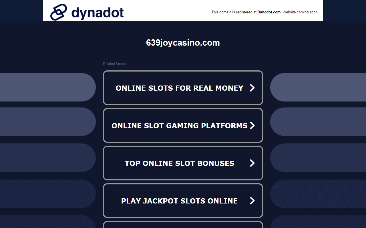 639joycasino.com screenshot
