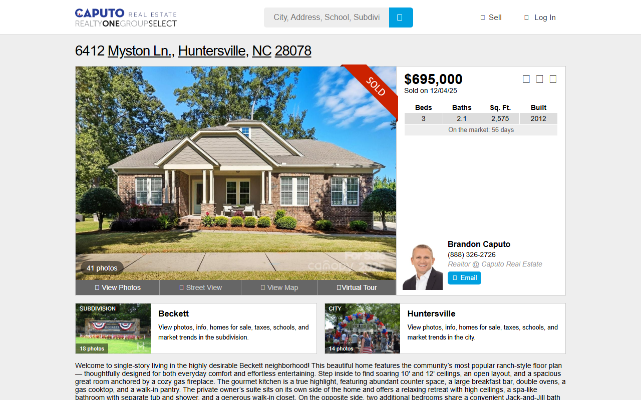 6412mystonlane.com screenshot