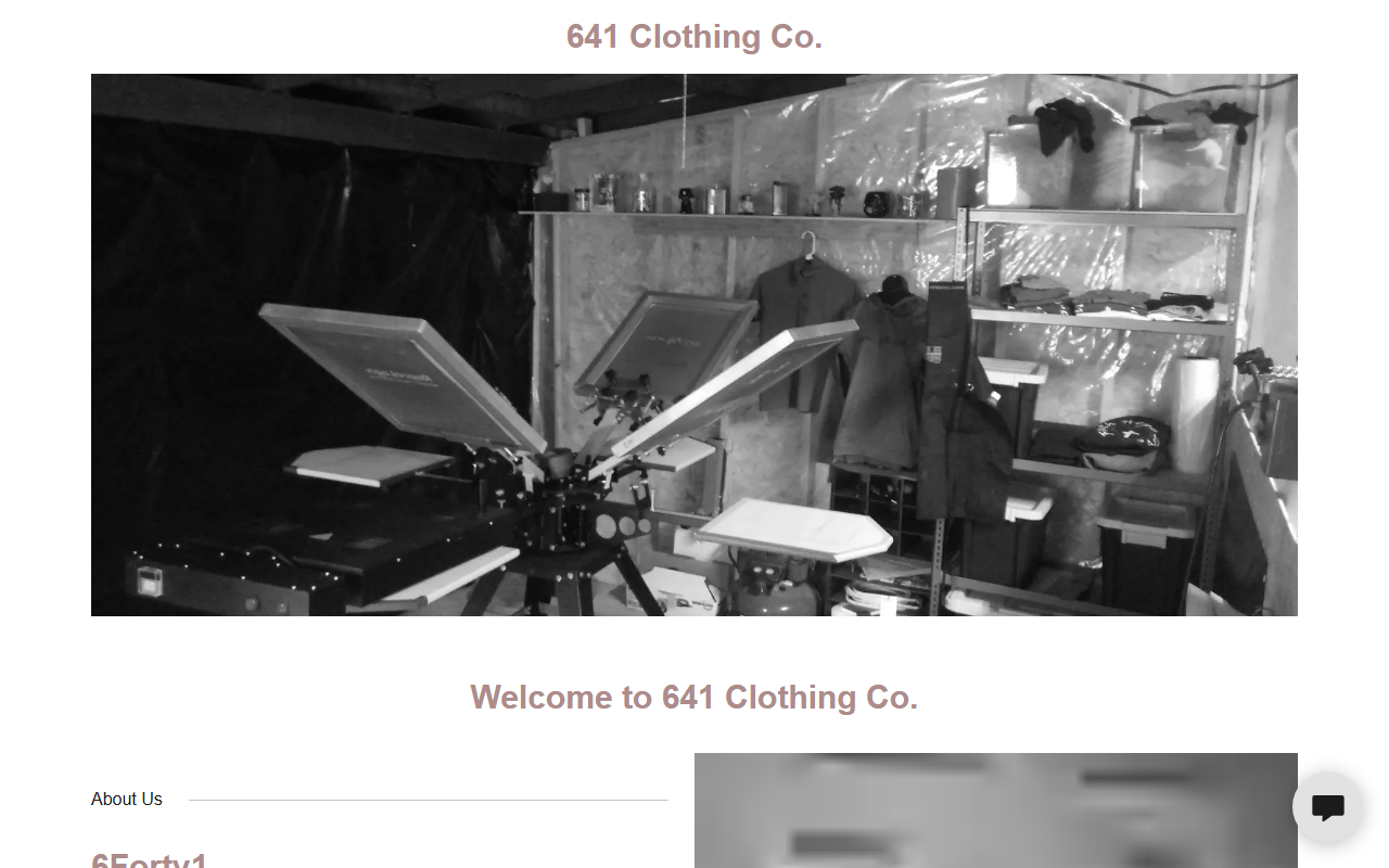 641clothing.com screenshot