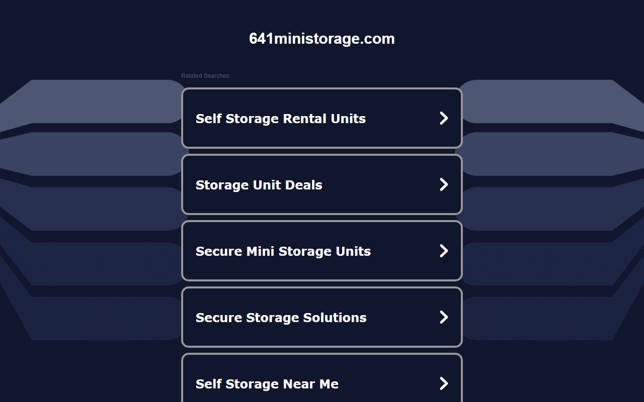 641ministorage.com screenshot