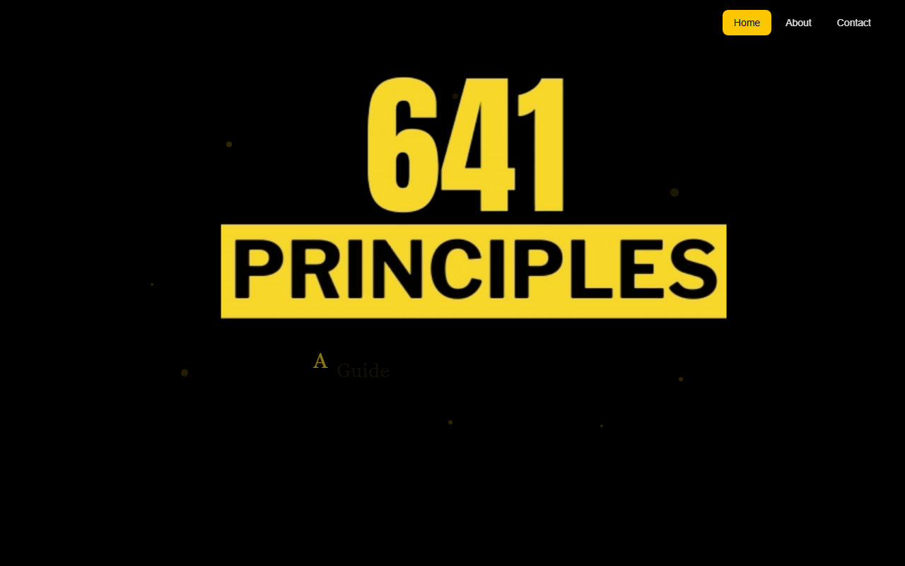 641principles.com screenshot